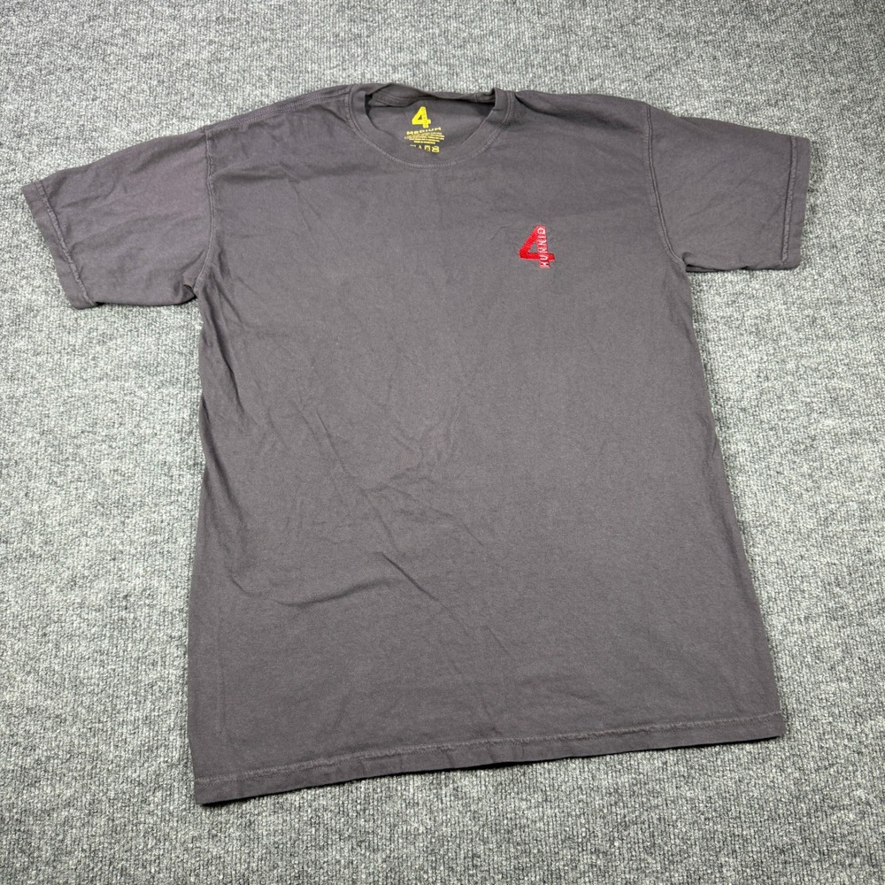 4Hunnid Shirt Mens M Gray Good Sex No Stress Graphic Print Tee‎ Streetwear